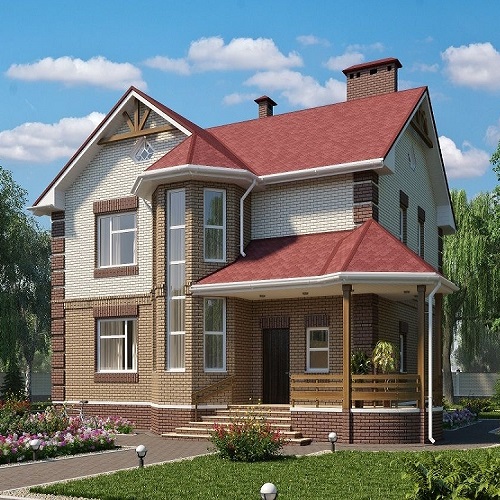 Дом из кирпича
